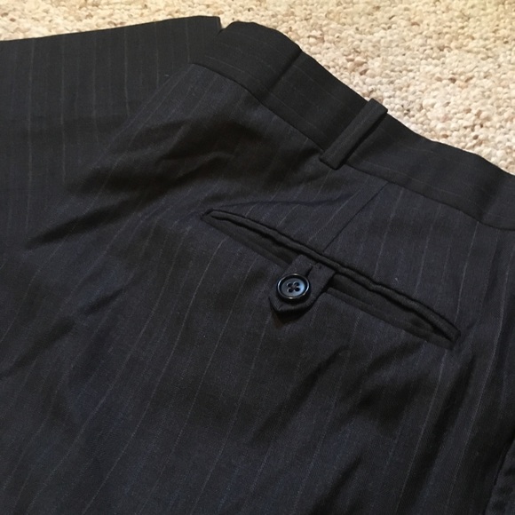 Billy Reid - Gray Pin-Striped Slacks - Picture 6 of 6